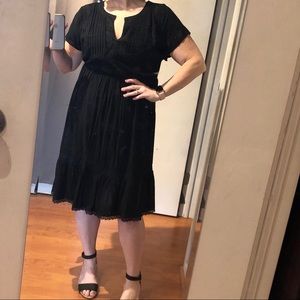 Torrid Boho Lace Midi Dress, Size 1